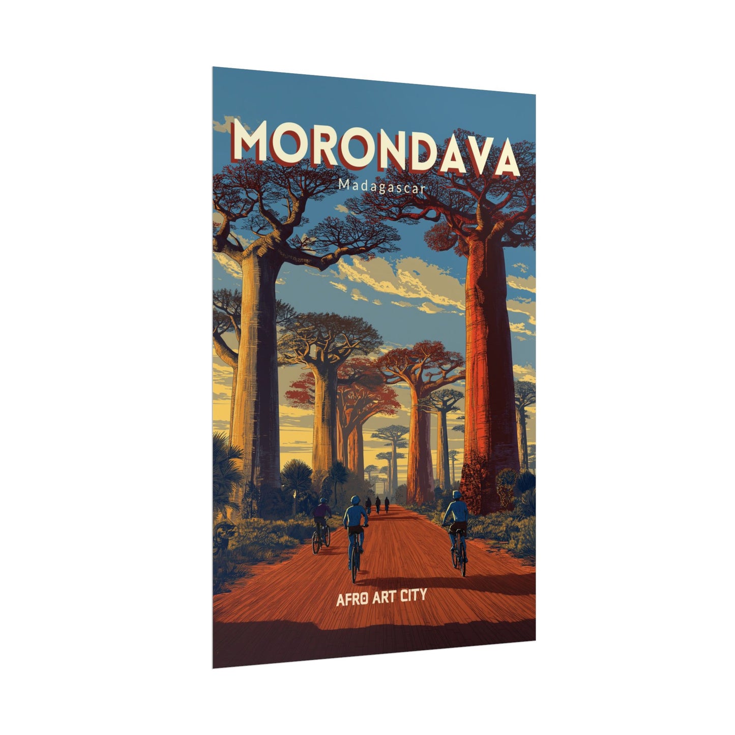 🇲🇬 Madagascar - Morondava｜Poster