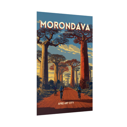 🇲🇬 Madagascar - Morondava｜Poster