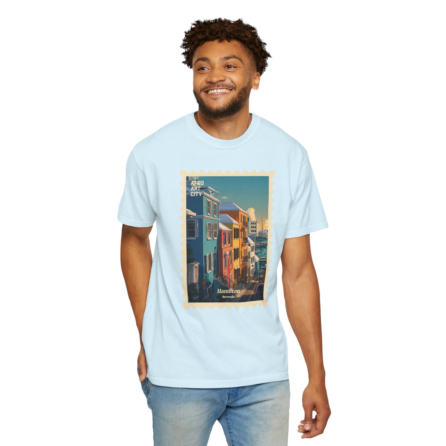 Bermuda - Hamilton | Postcards Travel T-Shirt