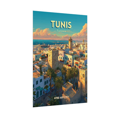 🇹🇳 Tunisia - Tunis ｜ Poster