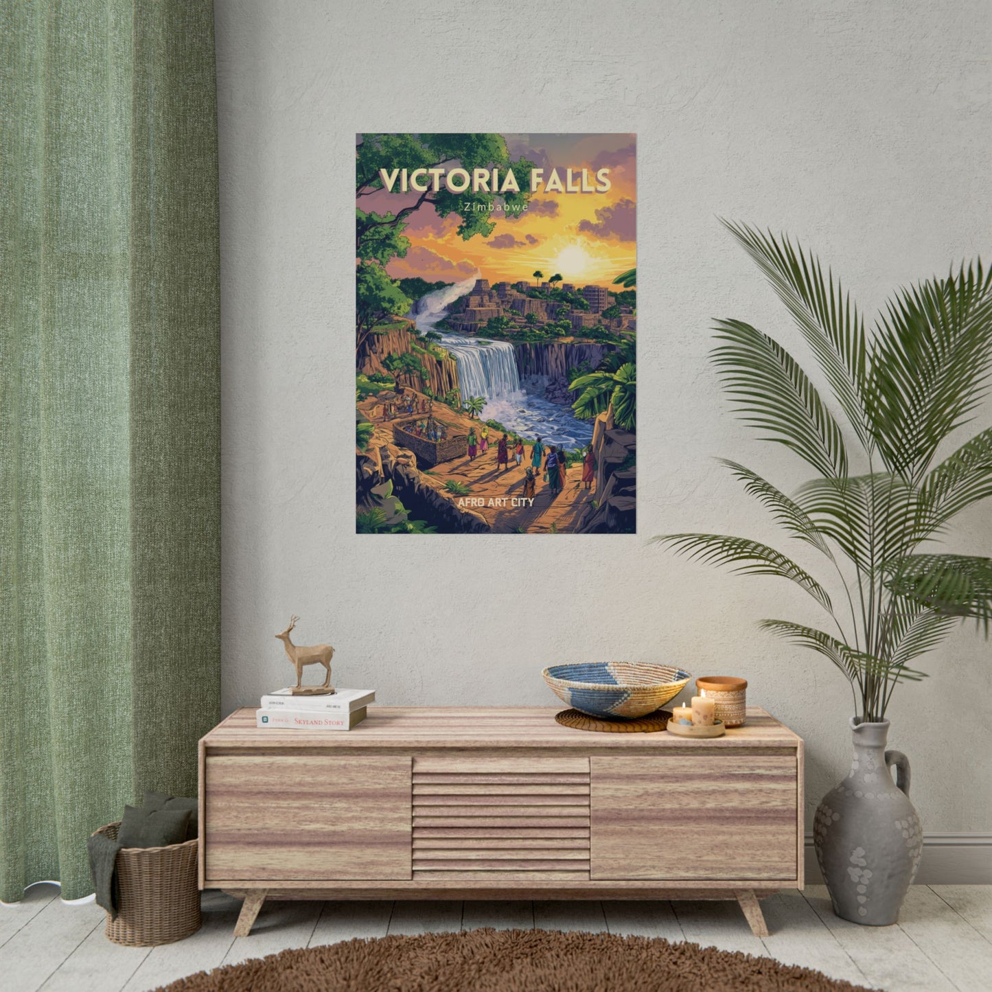 Zimbabwe - Victoria falls ｜ Poster
