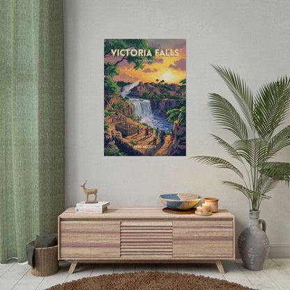 Zimbabwe - Victoria falls ｜ Poster