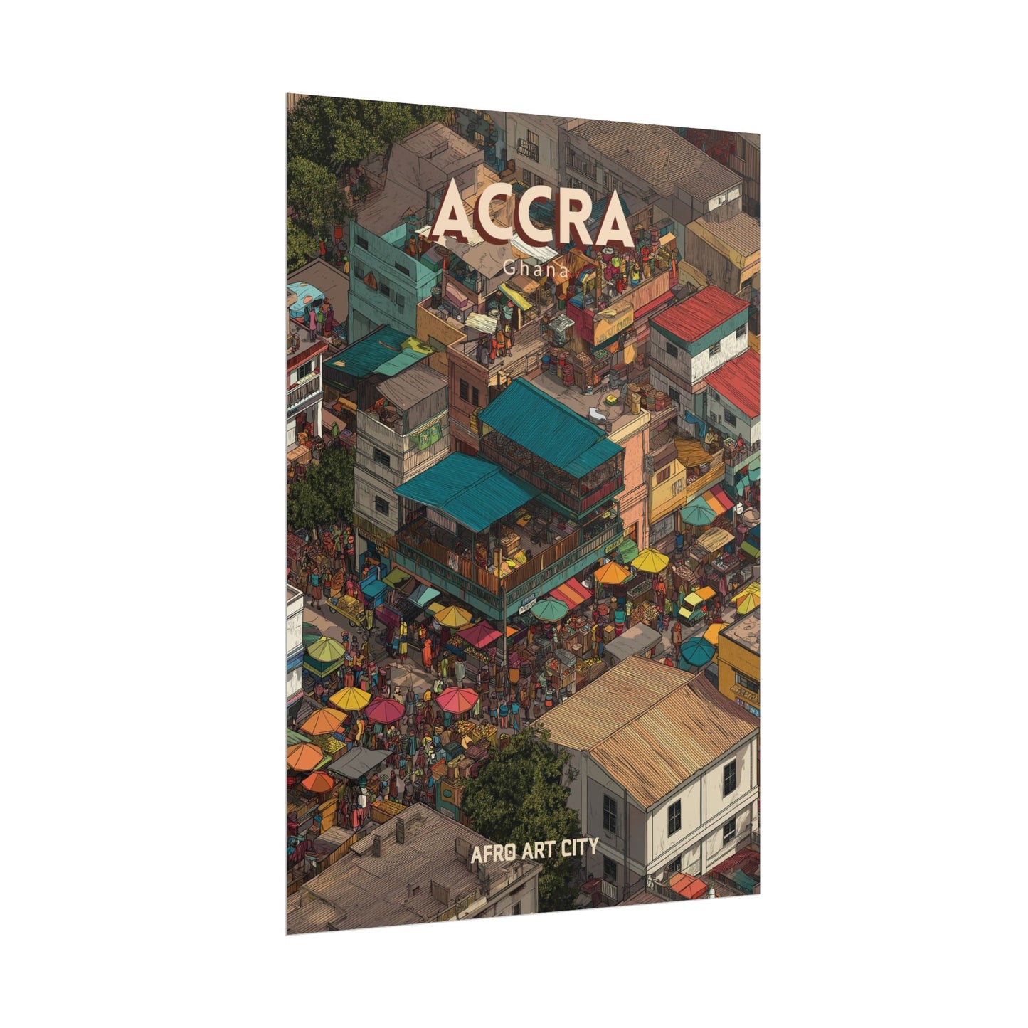 Ghana - Accra ｜ Poster