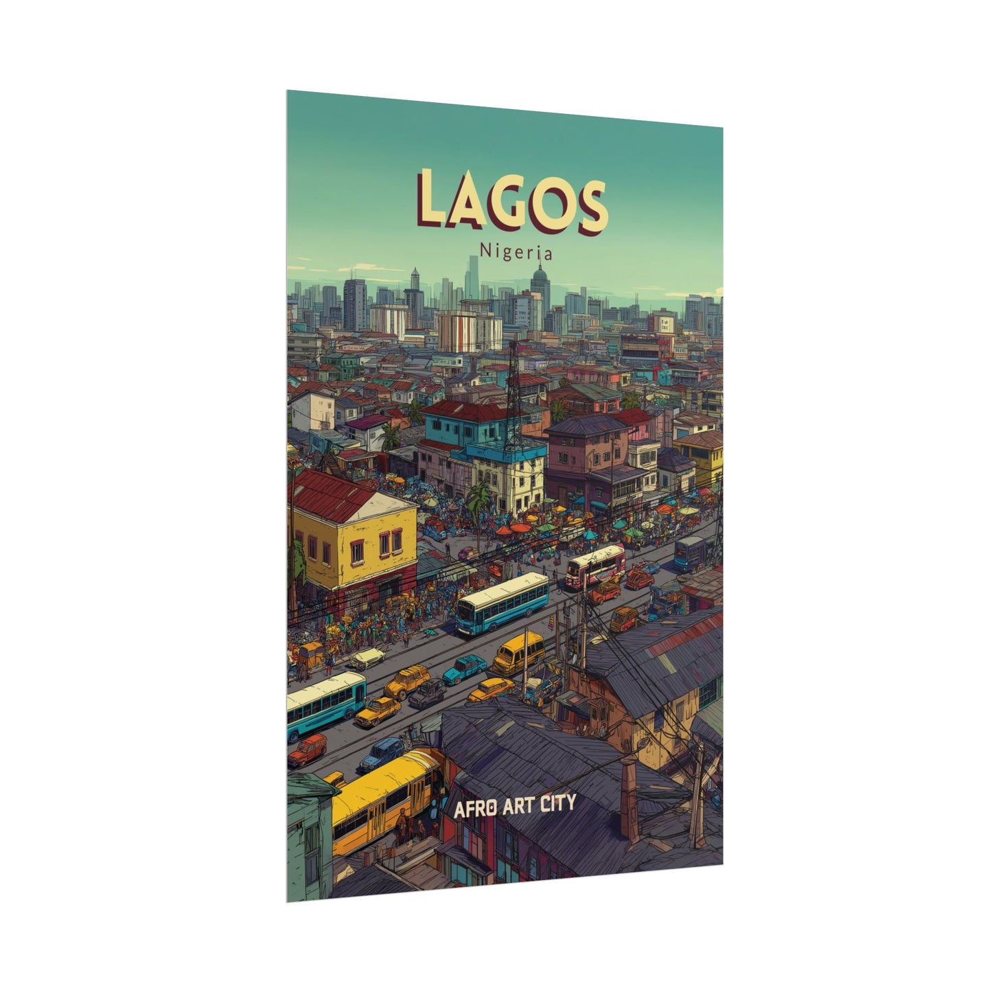 Nigeria - Lagos ｜ Poster