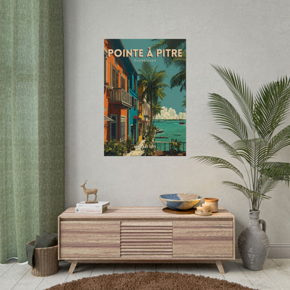 Pointe-à-Pitre - Guadeloupe ｜ Poster