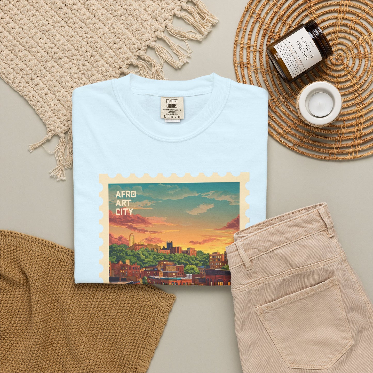 United States - Philadelphia, Pittsburgh, The Hill District | Postcards Travel T-Shirt
