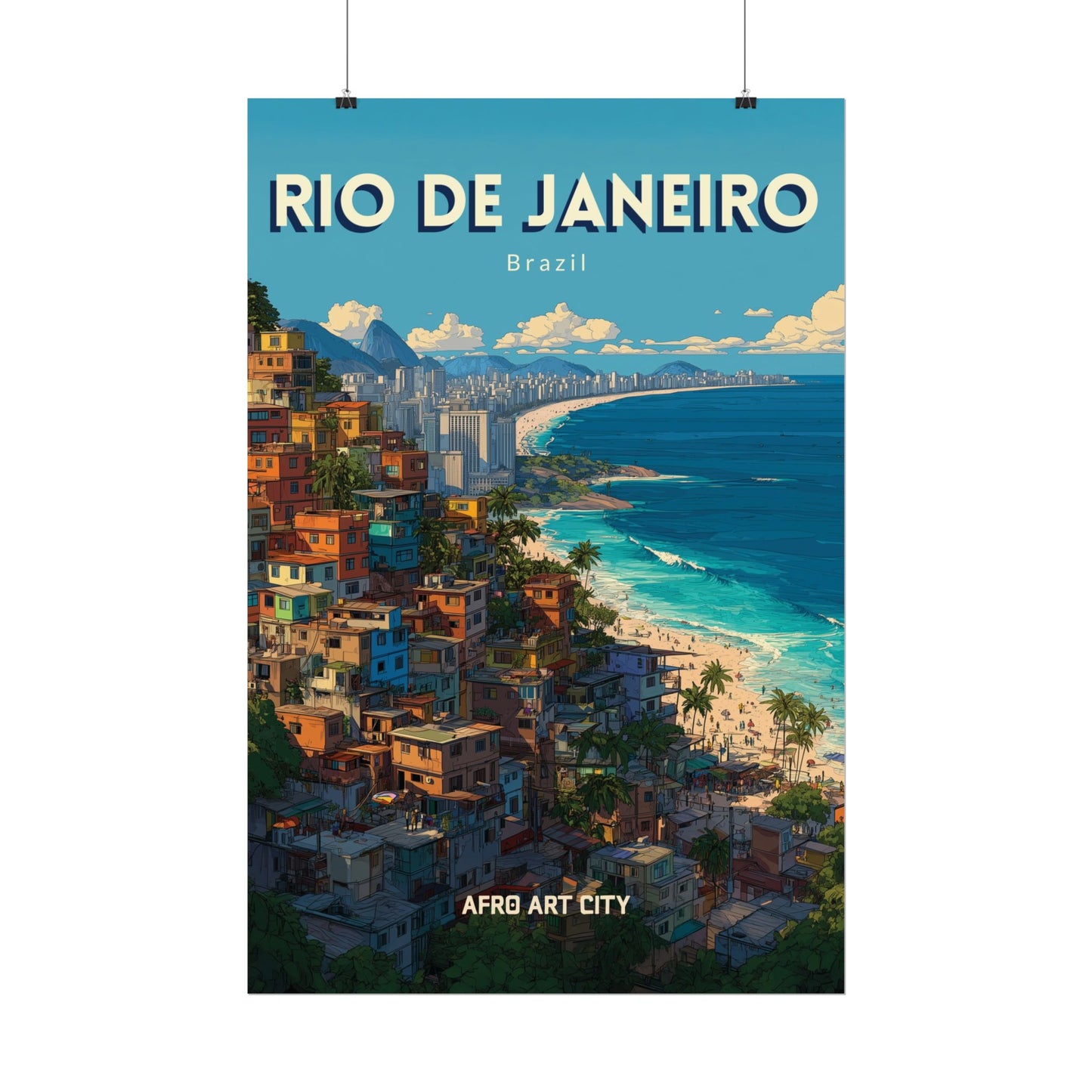 🇧🇷 BRAZIL - Rio de Janeiro ｜ Poster