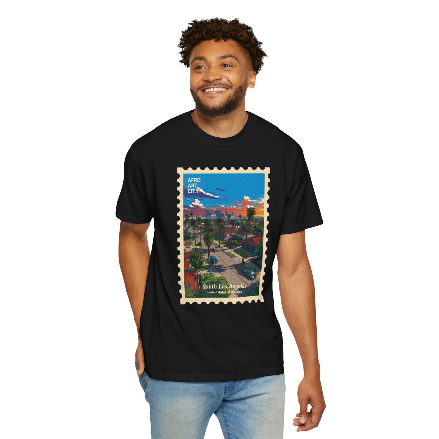 United States - California, South Los Angeles | Postcards Travel T-Shirt