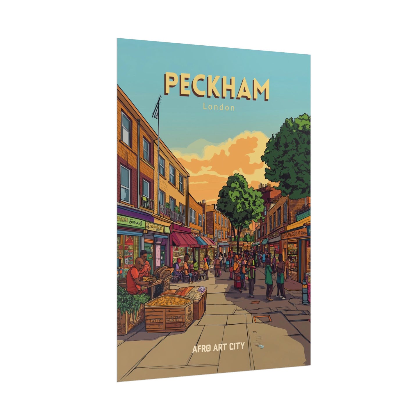 🇬🇧 United Kingdom - Peckham ｜ Poster