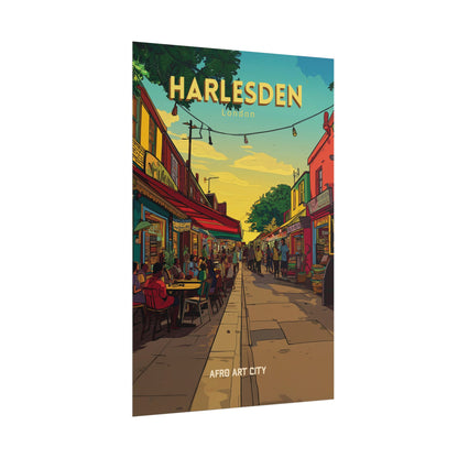 🇬🇧 United Kingdom - Harlesden ｜ Poster