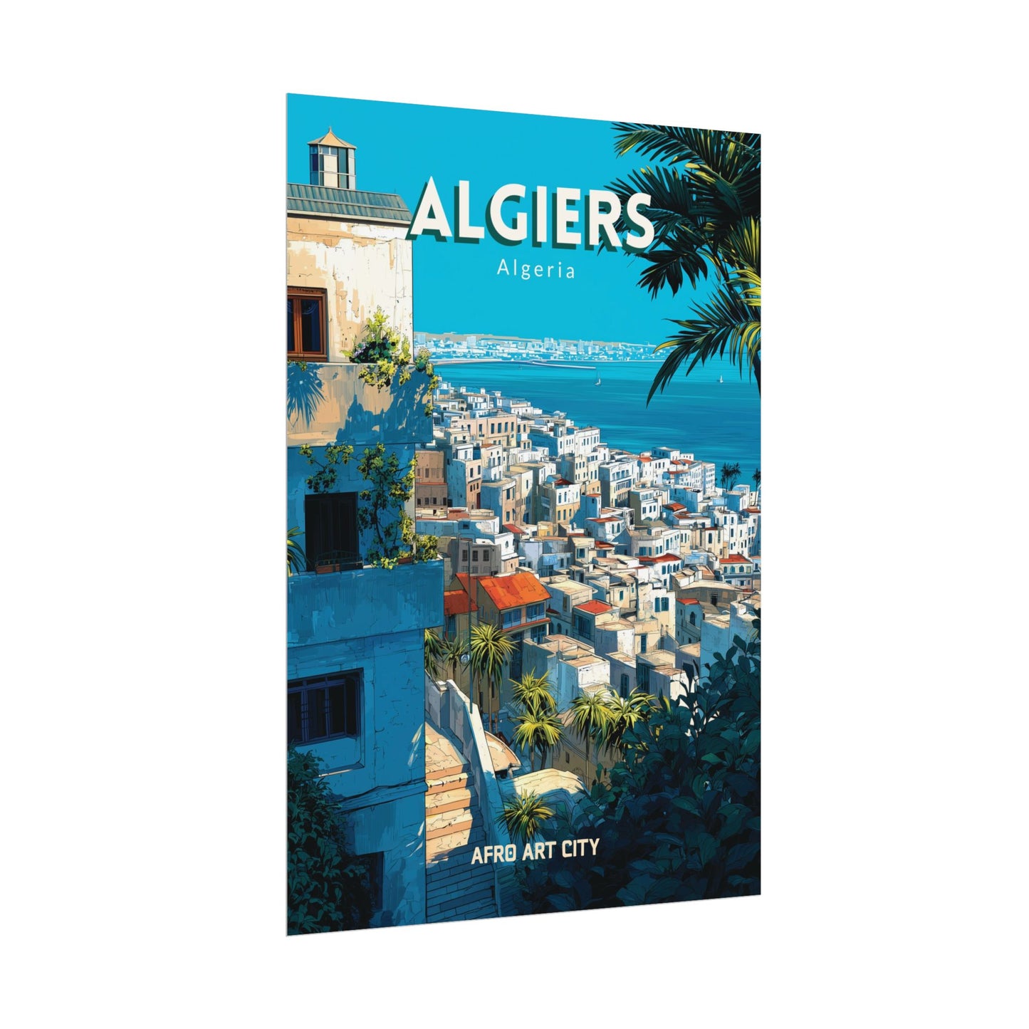 🇩🇿 Algeria - Algiers ｜ Poster