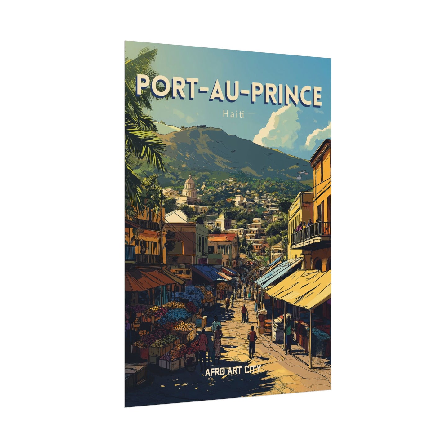 🇭🇹 Haiti - Port-au-Prince ｜ Poster