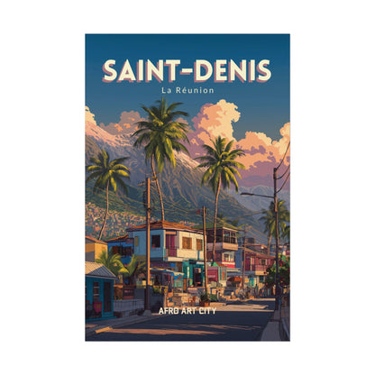 La Réunion - Saint-Denis｜Poster