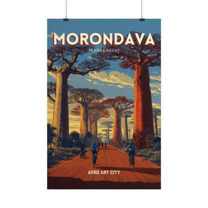 🇲🇬 Madagascar - Morondava｜Poster