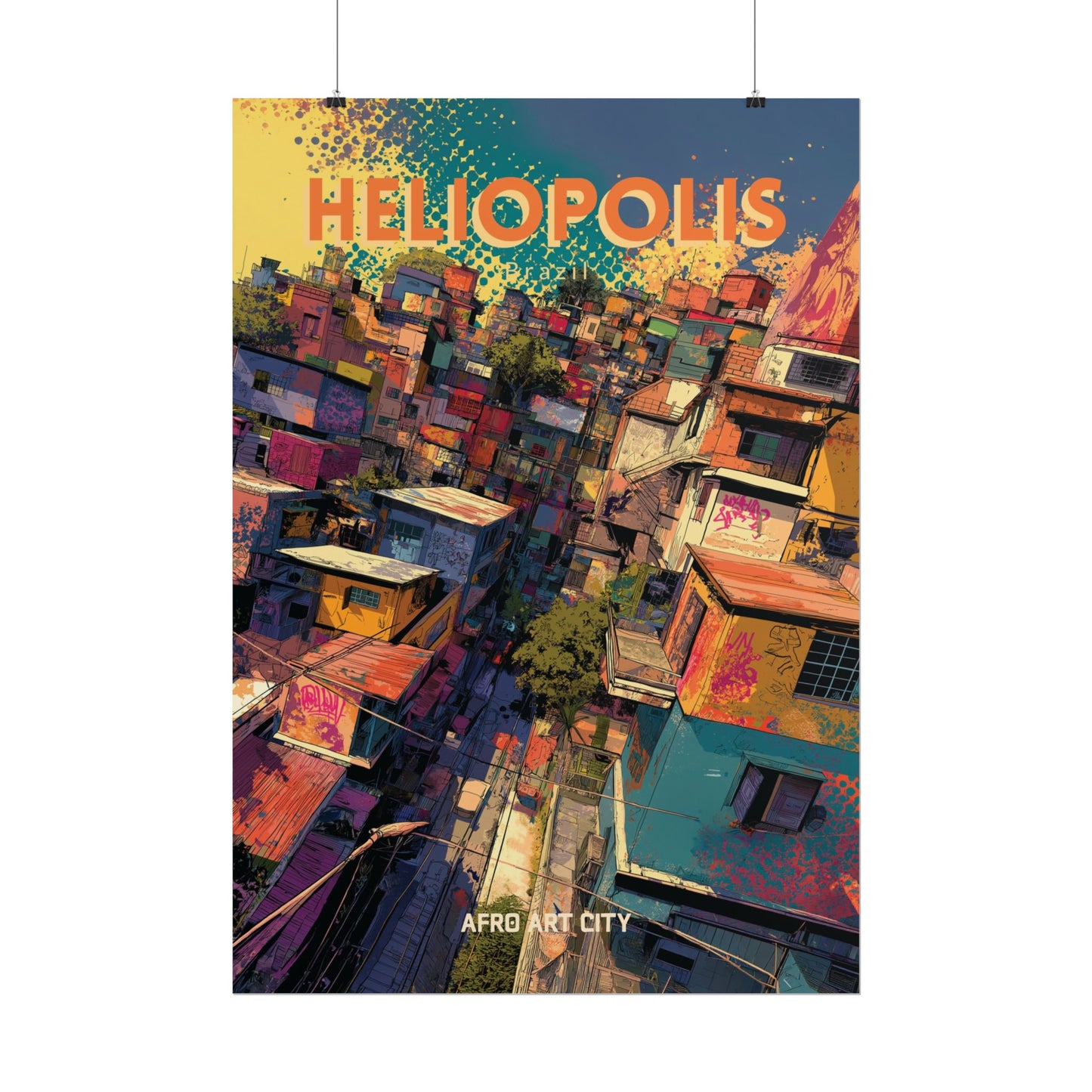 Brazil - São Paulo, Heliópolis｜Poster
