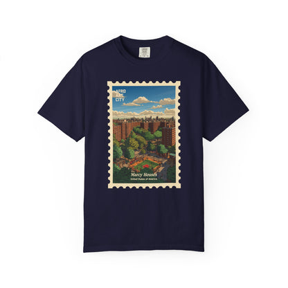 United States - New York, Marcy Houses | Postcards Travel T-Shirt