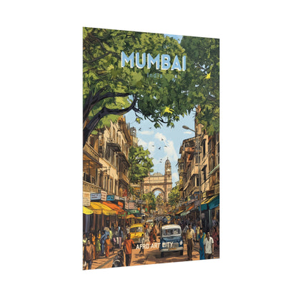 🇮🇳 India - Mumbai ｜ Poster