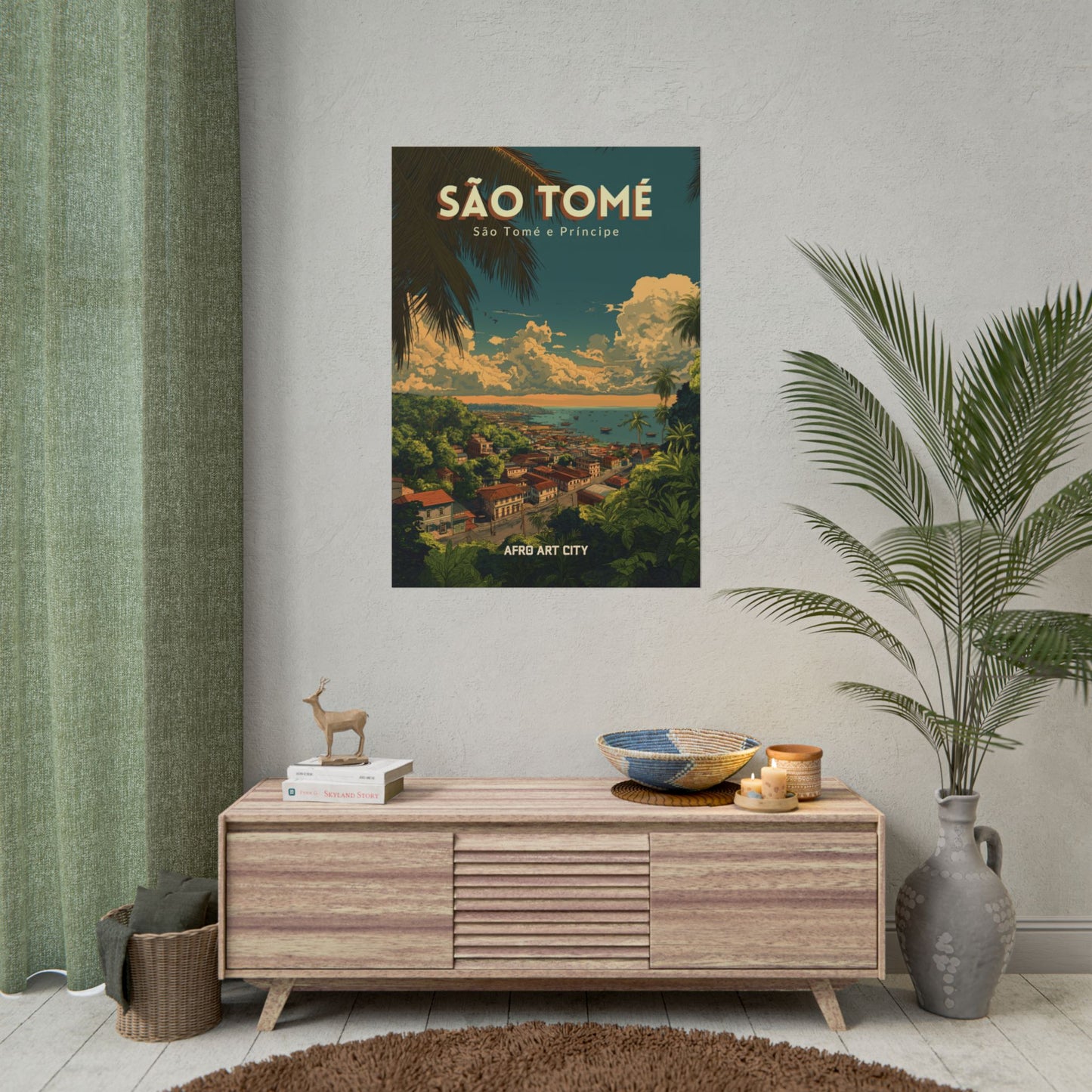 São Tomé and Príncipe - São Tomé ｜ Poster