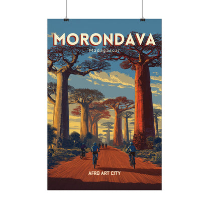 🇲🇬 Madagascar - Morondava｜Poster