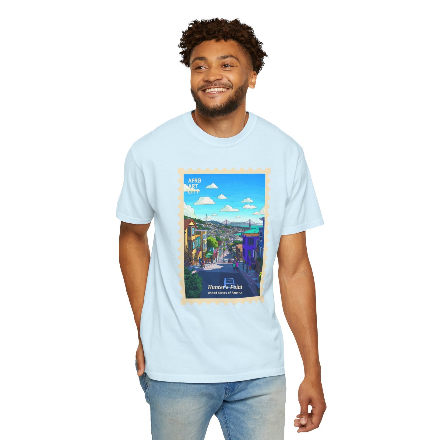 United States - San Francisco, Hunter's Point | Postcards Travel T-Shirt