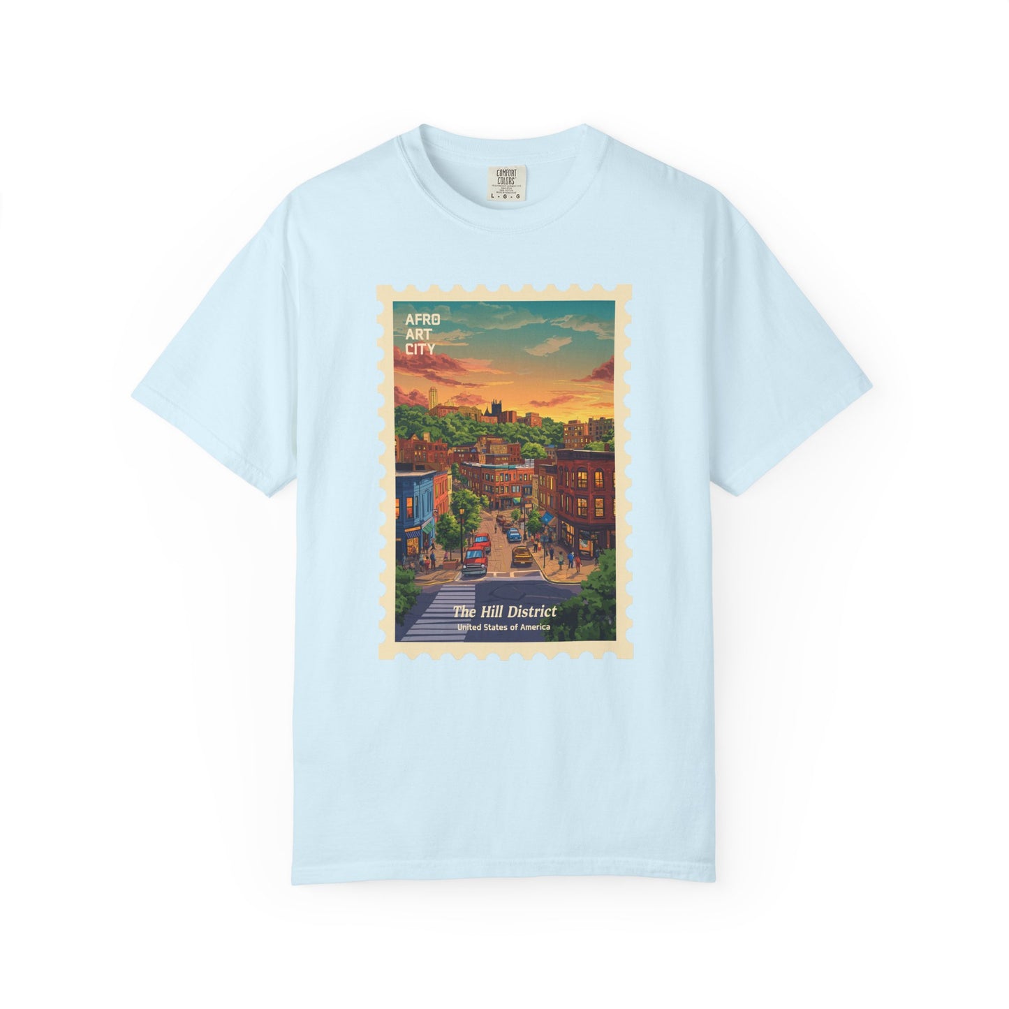 United States - Philadelphia, Pittsburgh, The Hill District | Postcards Travel T-Shirt