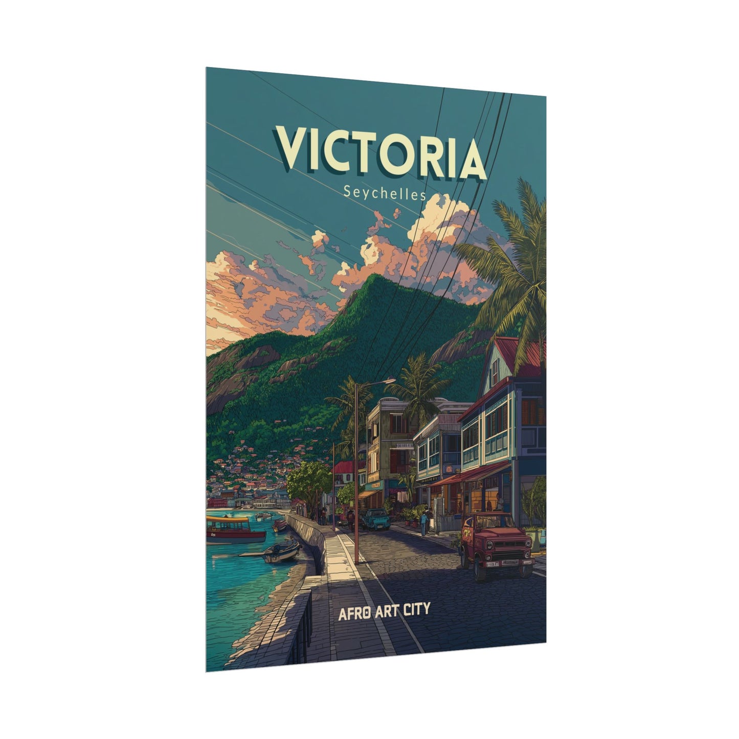 Seychelles - Victoria ｜ Poster