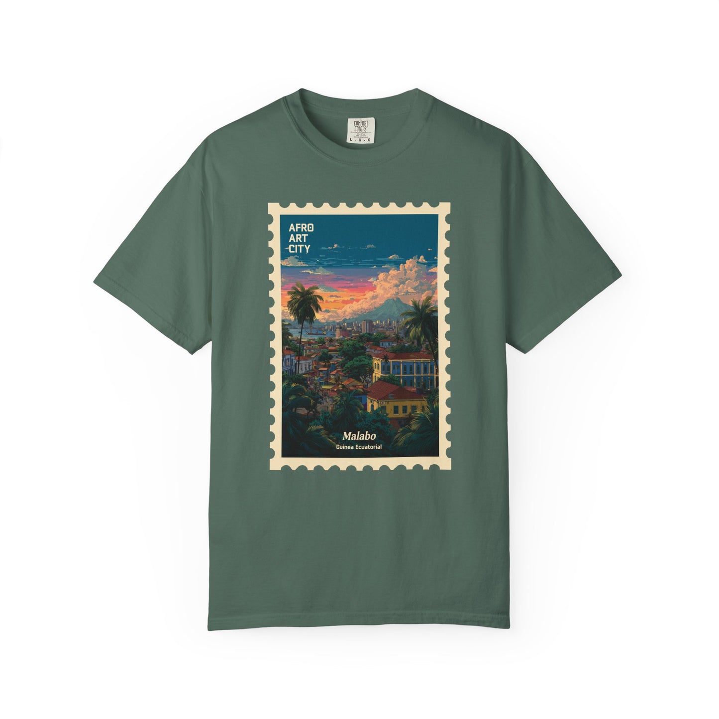 Guinea Ecuatorial - Malabo  |  Postcards Travel T-Shirt