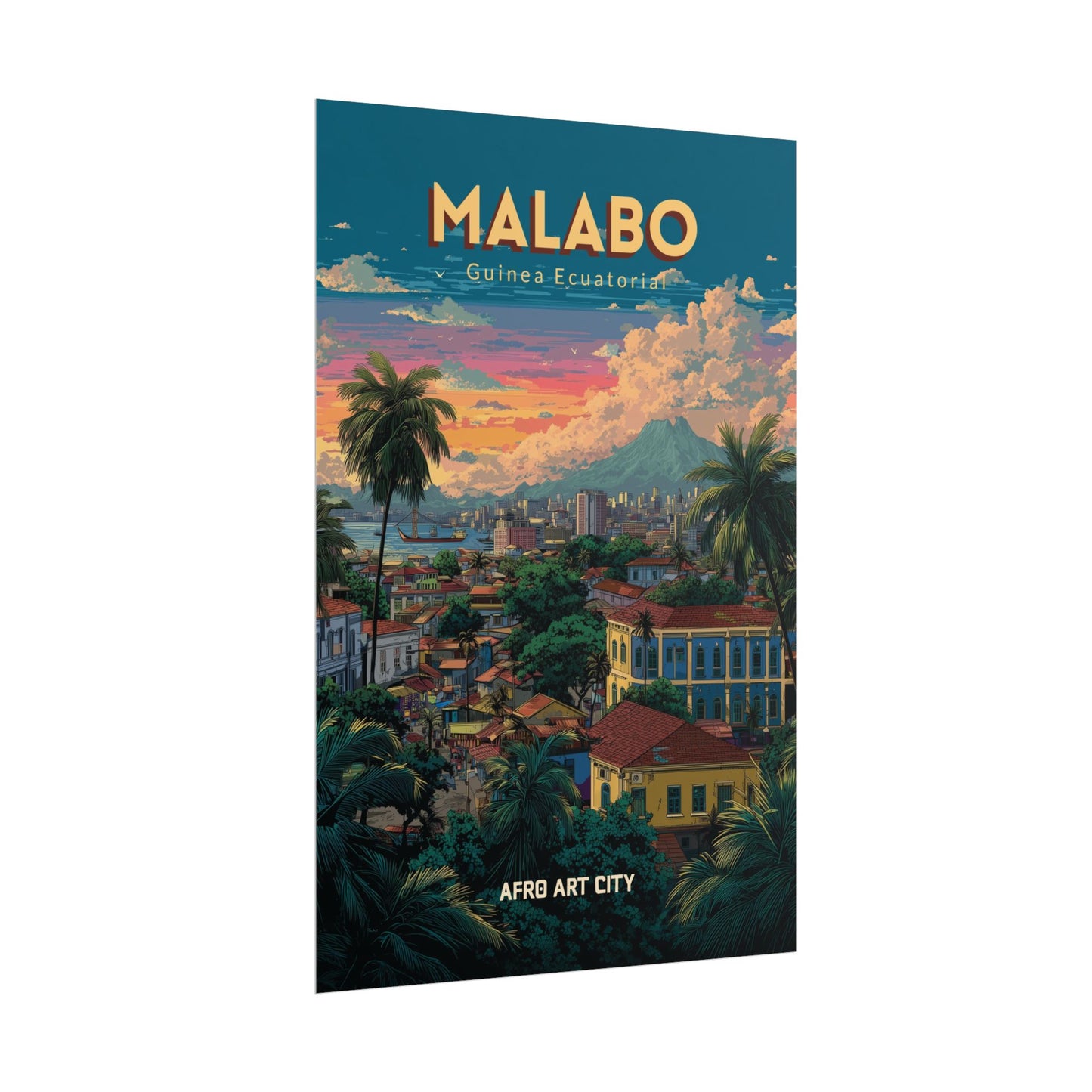 Guinea Ecuatorial - Malabo ｜ Poster
