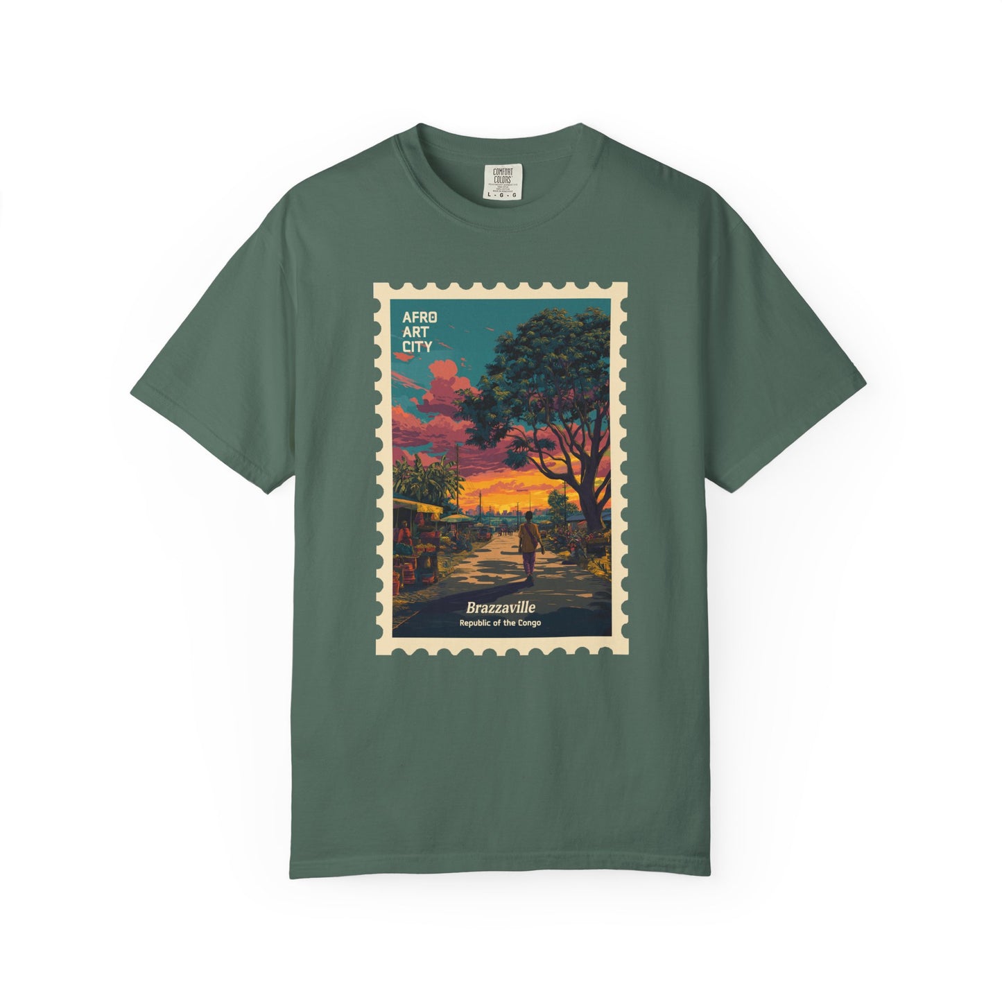 Congo - Brazzaville | Postcards Travel T-Shirt