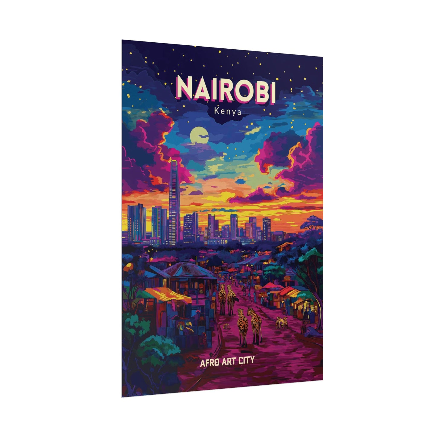 🇰🇪 Kenya - Nairobi ｜ Poster