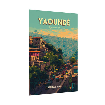 🇨🇲 Cameroon - Yaoundé ｜ Poster