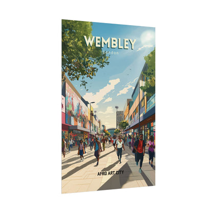 🇬🇧 United Kingdom - Wembley ｜ Poster
