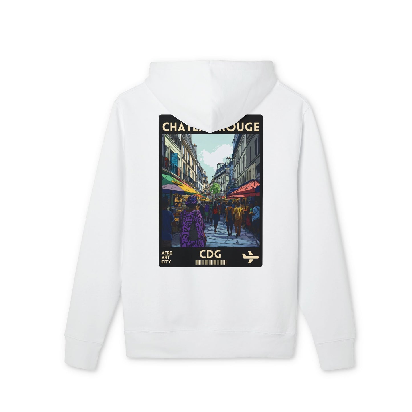 France - Paris - Château Rouge | Heritage Travel Hoodie
