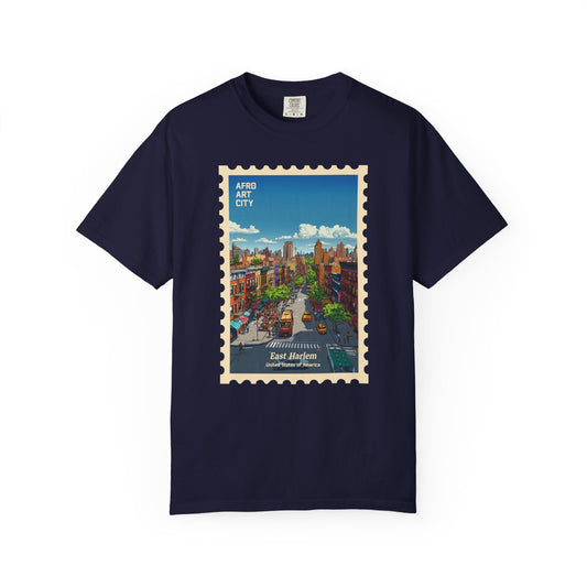 United States - New York, East Harlem | Postcards Travel T-Shirt
