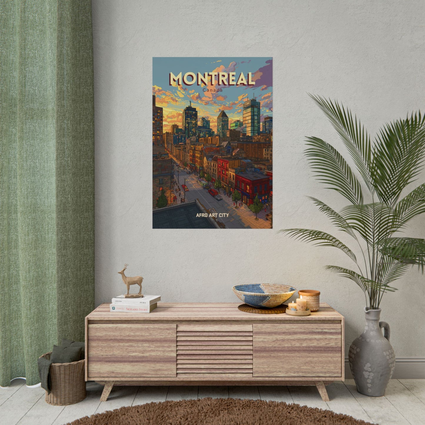 Canada - Quebec, Montreal｜Poster