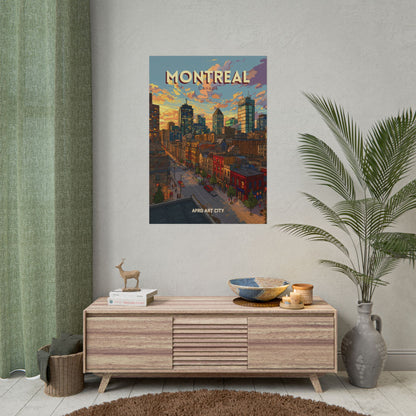 Canada - Quebec, Montreal｜Poster