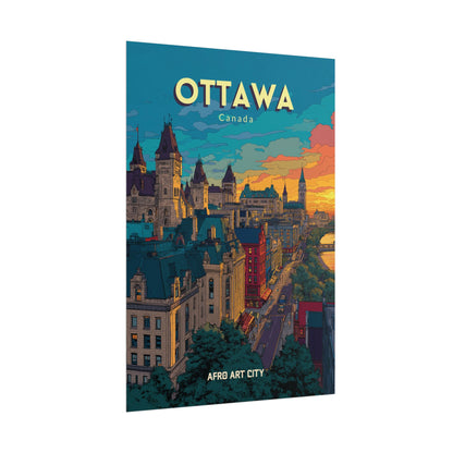 Canada - Ontario, Ottawa｜Poster
