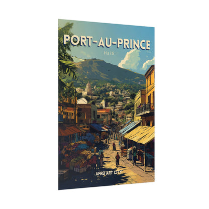 🇭🇹 Haiti - Port-au-Prince ｜ Poster