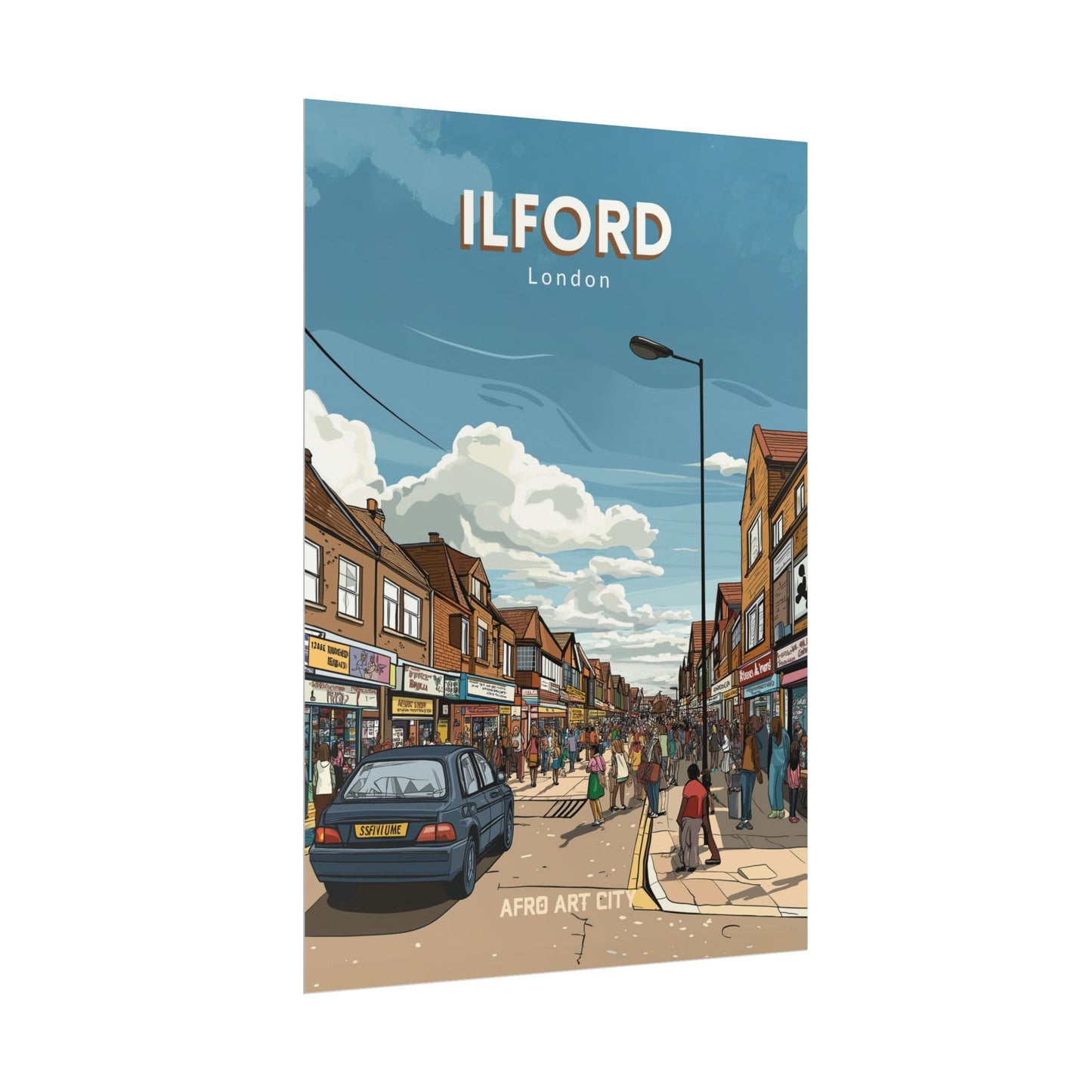 🇬🇧 United Kingdom - Ilford ｜ Poster