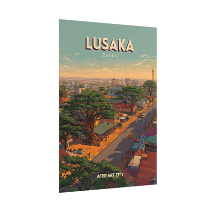 Zambia - Lusaka ｜ Poster