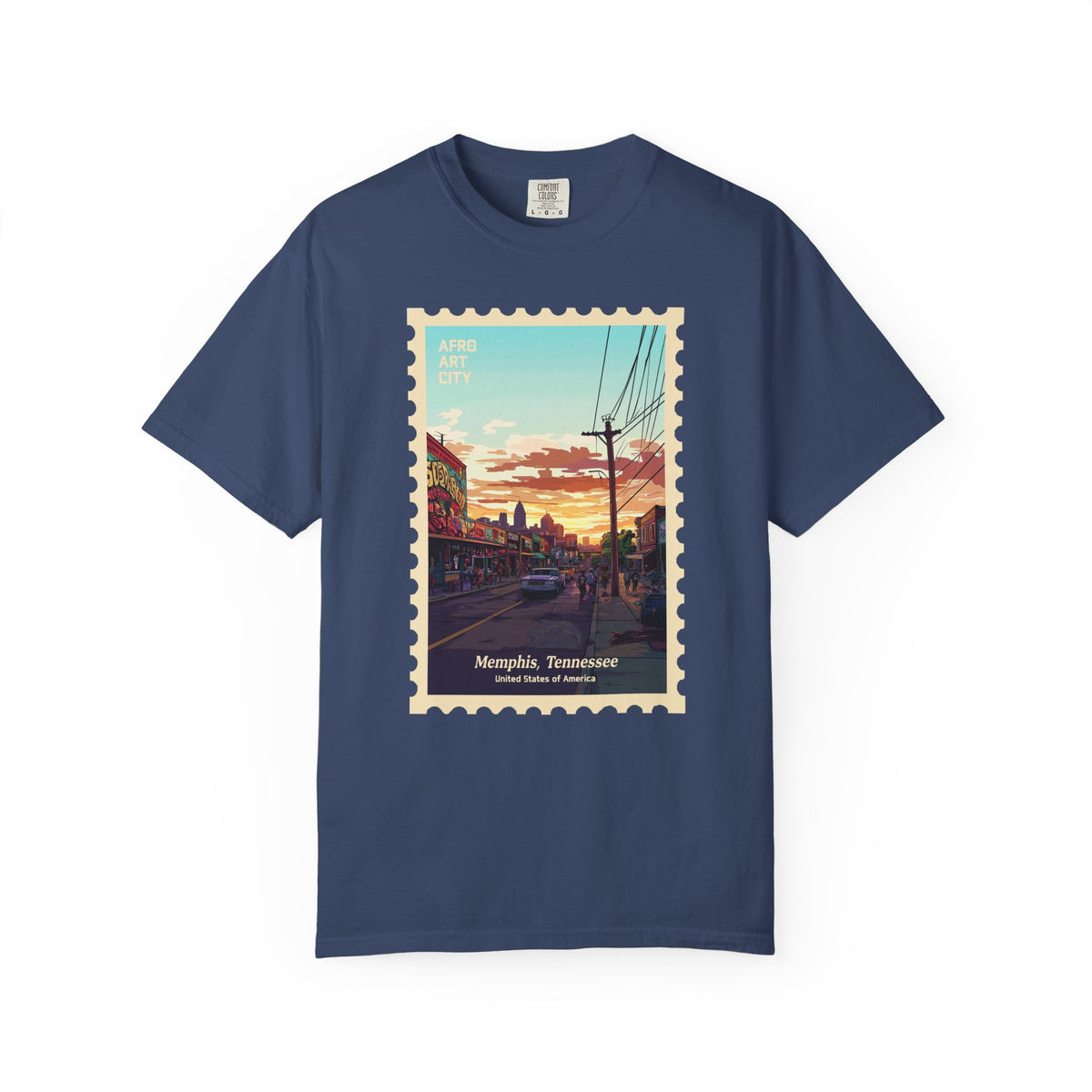 United States - Tennessee, Memphis | Postcards Travel T-Shirt
