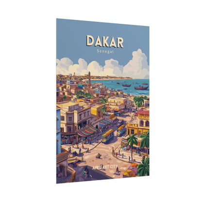 🇸🇳 Senegal - Dakar｜Poster