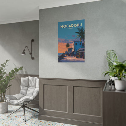 Somalia - Mogadishu ｜ Poster