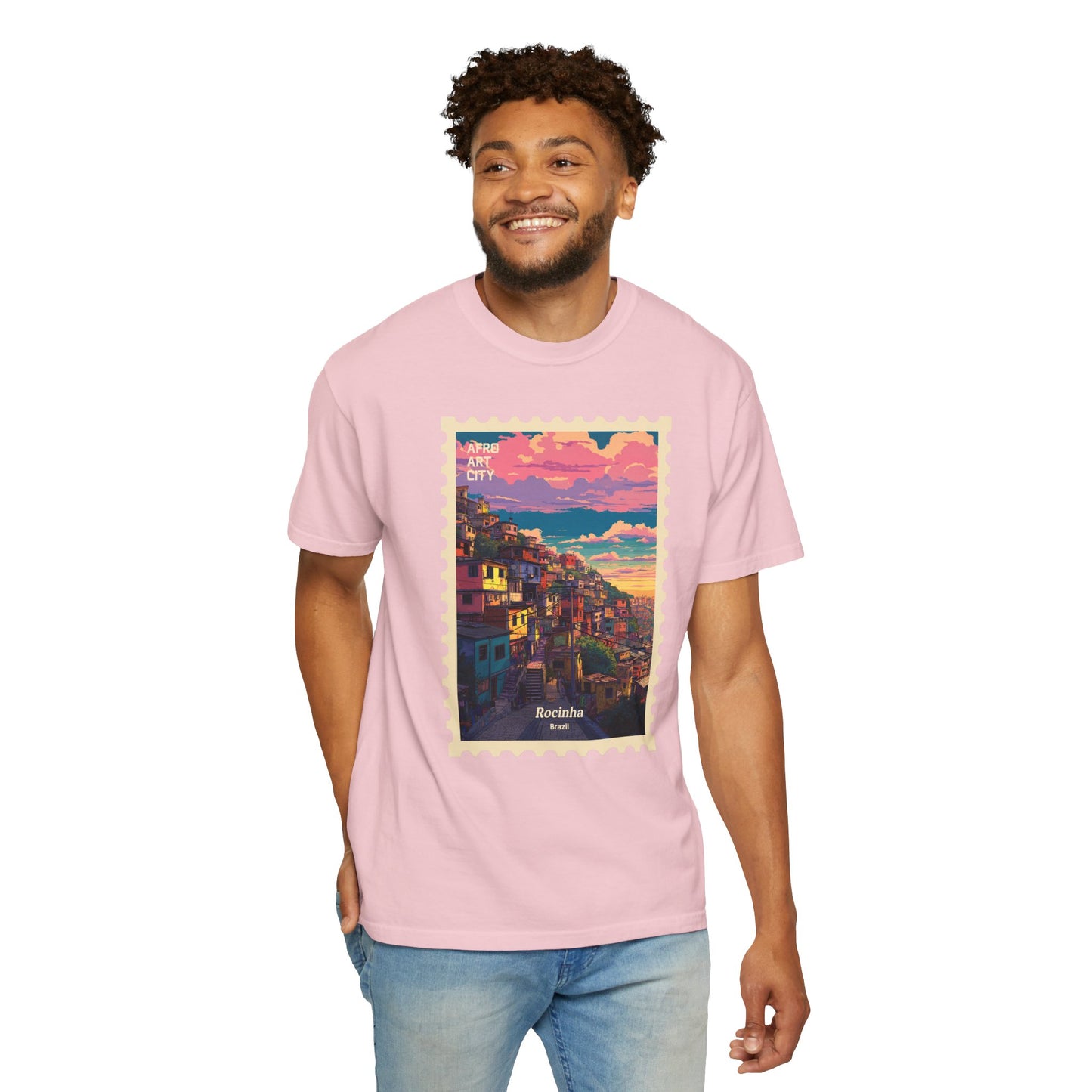 Brazil - Rio de Janeiro, Rocinha | Postcards Travel T-Shirt