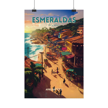 🇪🇨 Ecuador - Esmeraldas ｜ Poster