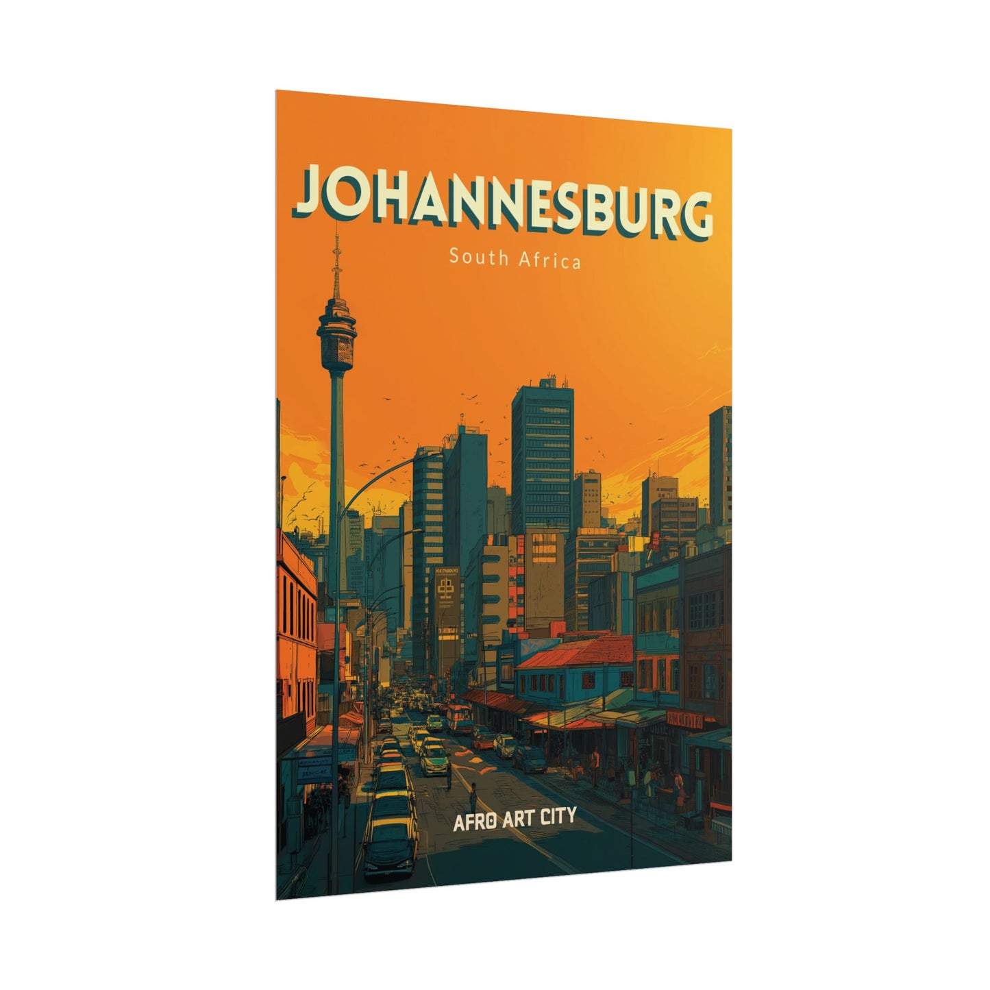 South Africa - Johannesburg ｜ Poster