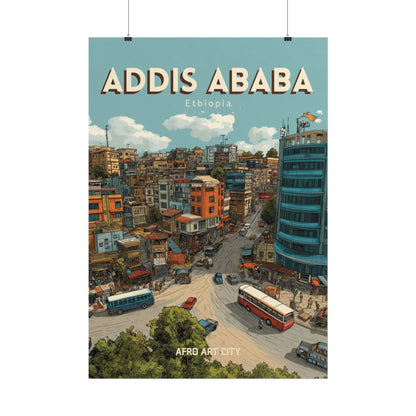 Ethiopia - Addis Ababa ｜ Poster