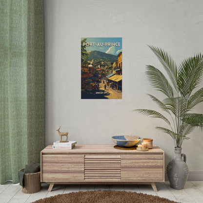 🇭🇹 Haiti - Port-au-Prince ｜ Poster