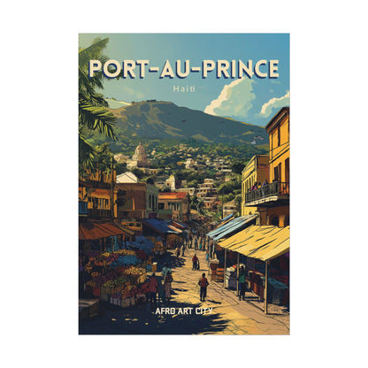 🇭🇹 Haiti - Port-au-Prince ｜ Poster