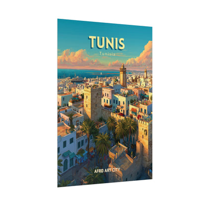 🇹🇳 Tunisia - Tunis ｜ Poster